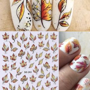 מדבקות עלי שלכת