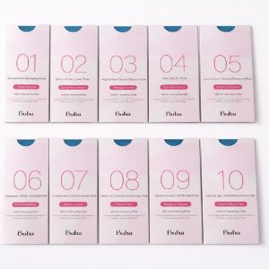 פלטת חותמות בובה 10 יחידות שונות