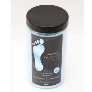 מלח אמבט מקצועי sharon’s- Fit My Feet Mint Miracle step 1