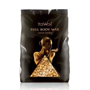 ItalWax | שעווה מתקלפת פתיתים 1000 גרם | זהב לכל הגוף ולפנים