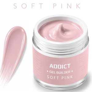 ADDICT ג'ל בנייה 30 מ"ל soft pink